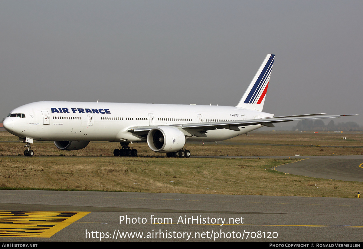 Aircraft Photo of F-GSQY | Boeing 777-328/ER | Air France | AirHistory.net #708120