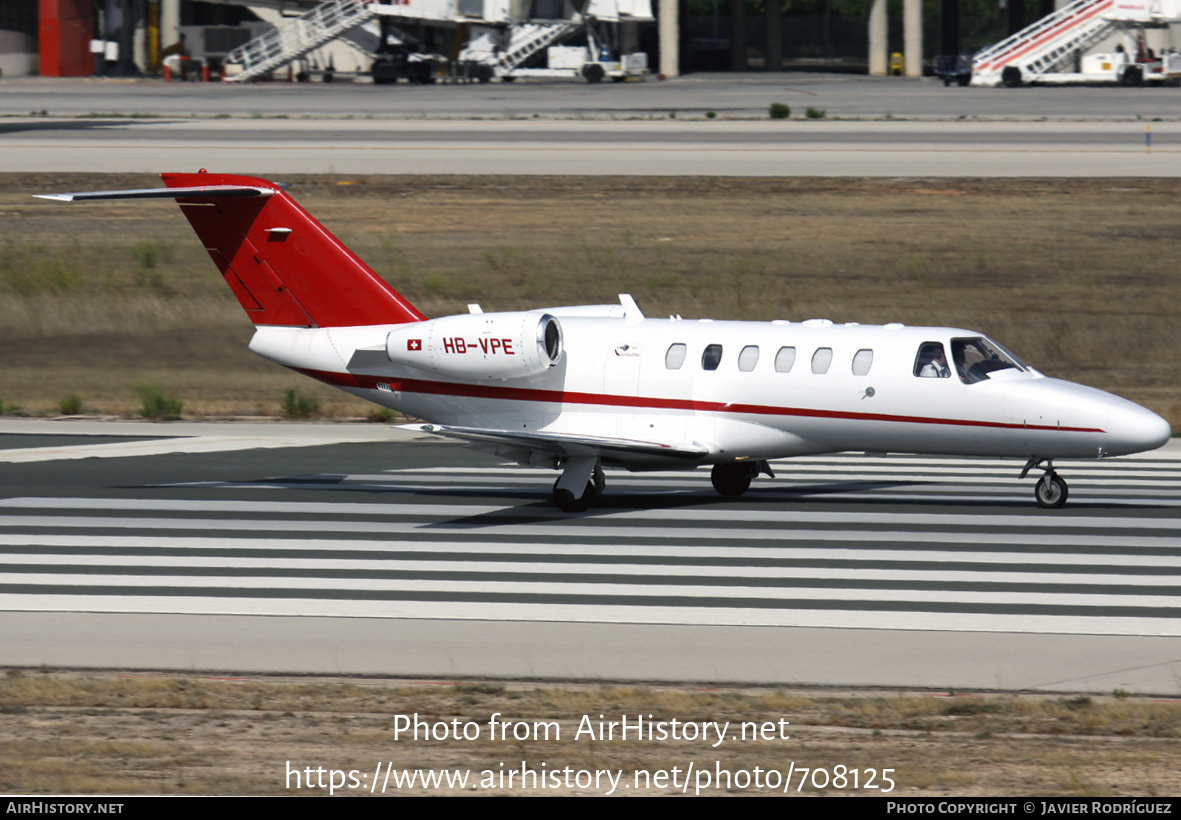 Aircraft Photo of HB-VPE | Cessna 525A CitationJet CJ2+ | AirHistory.net #708125