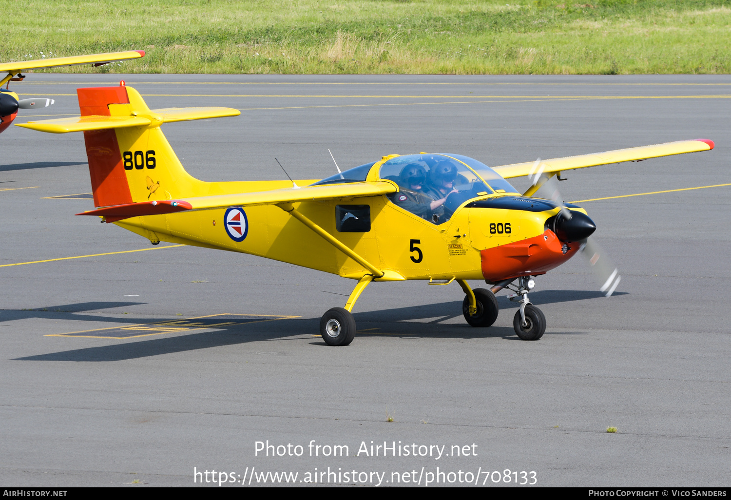 Aircraft Photo of 806 | Saab MFI-15 Safari | Norway - Air Force | AirHistory.net #708133