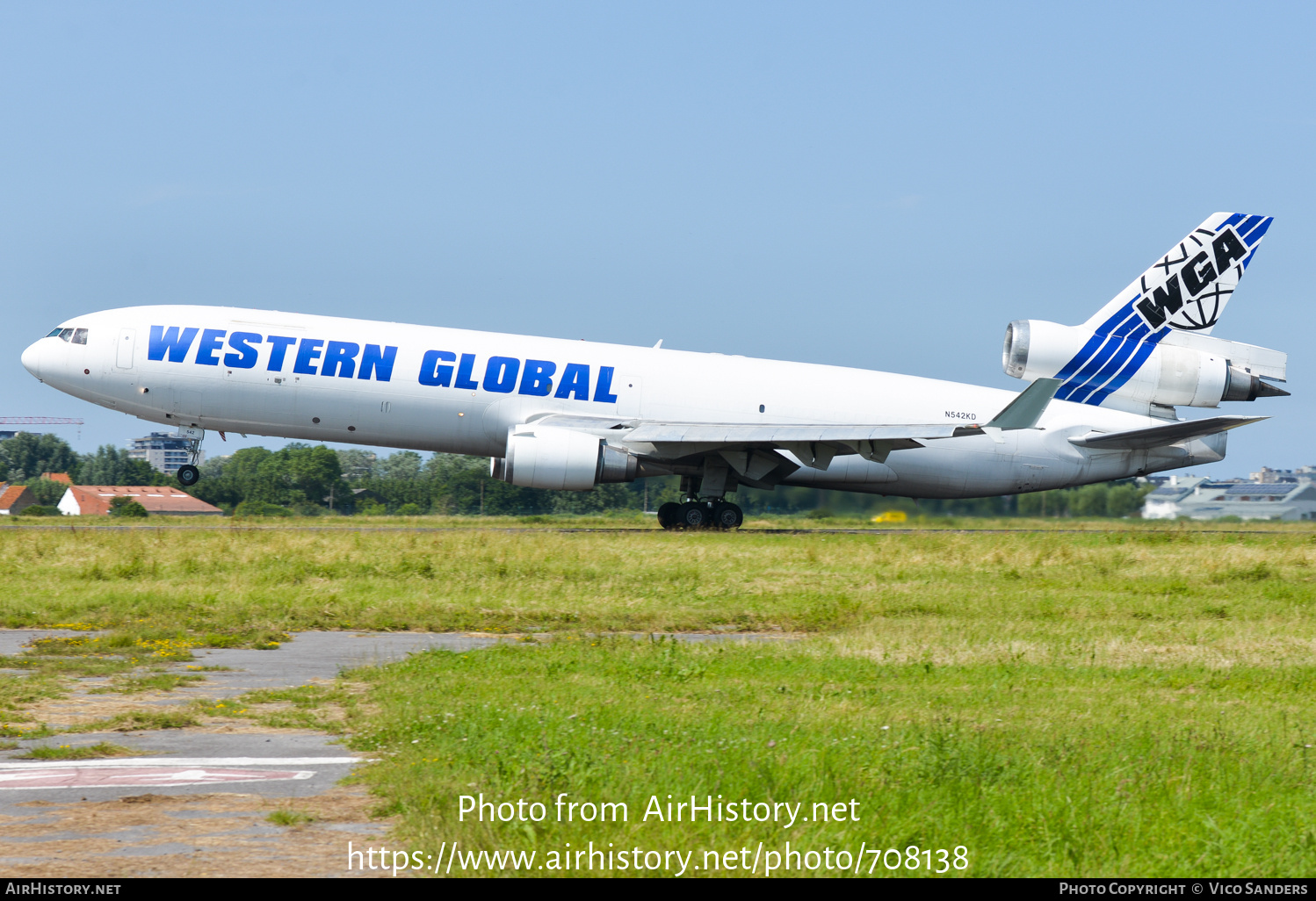 Aircraft Photo of N542KD | McDonnell Douglas MD-11F | Western Global Airlines - WGA | AirHistory.net #708138