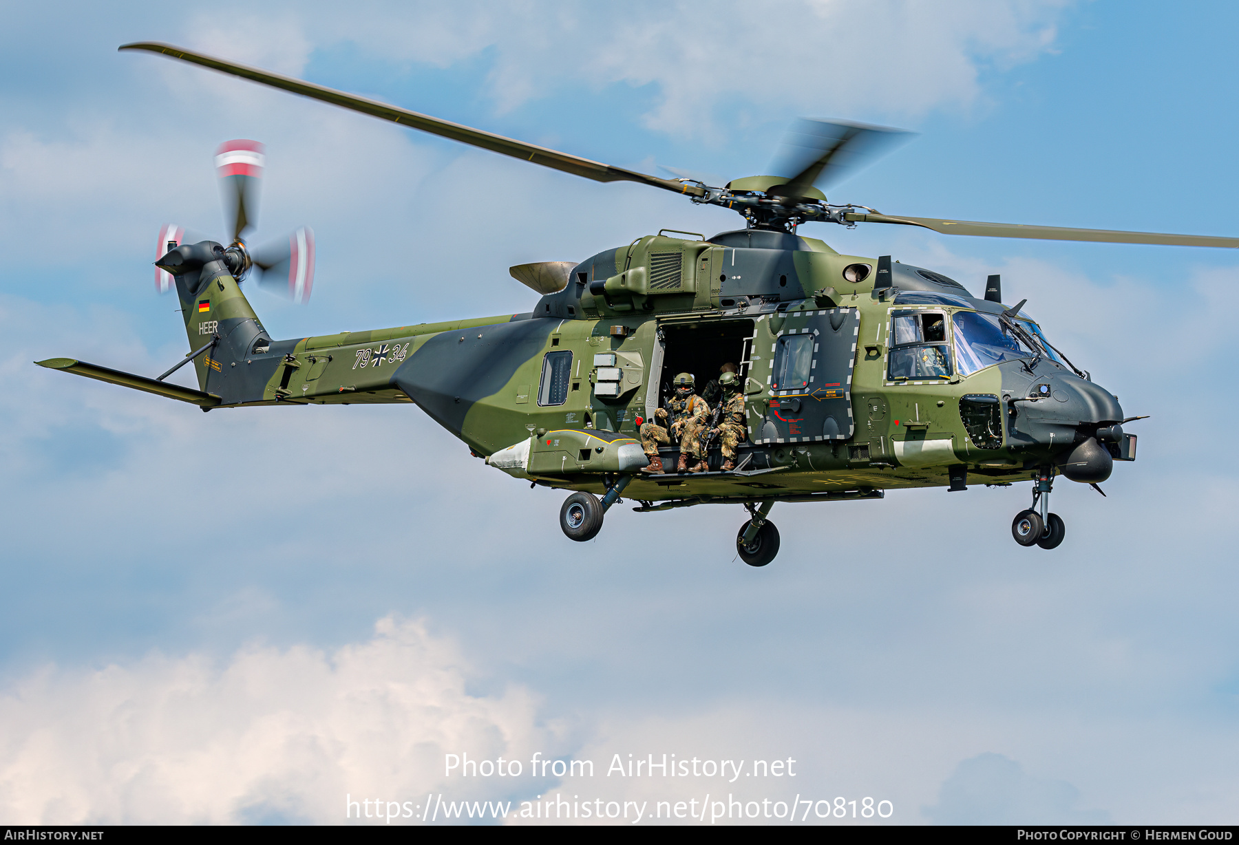 Aircraft Photo of 7934 | NHI NH90 TTH | Germany - Army | AirHistory.net #708180