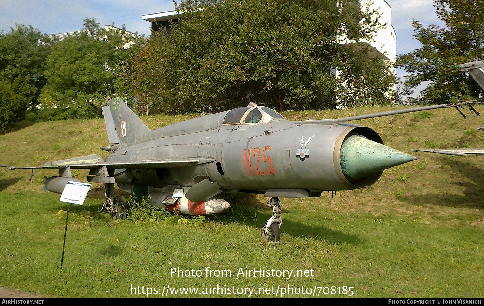 Aircraft Photo of 1125 | Mikoyan-Gurevich MiG-21R | Poland - Air Force | AirHistory.net #708185