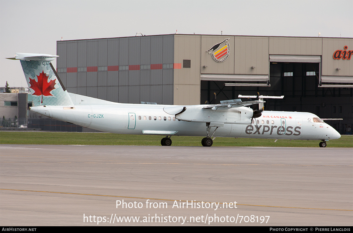 Aircraft Photo of C-GJZK | Bombardier DHC-8-402 Dash 8 | Air Canada Express | AirHistory.net #708197