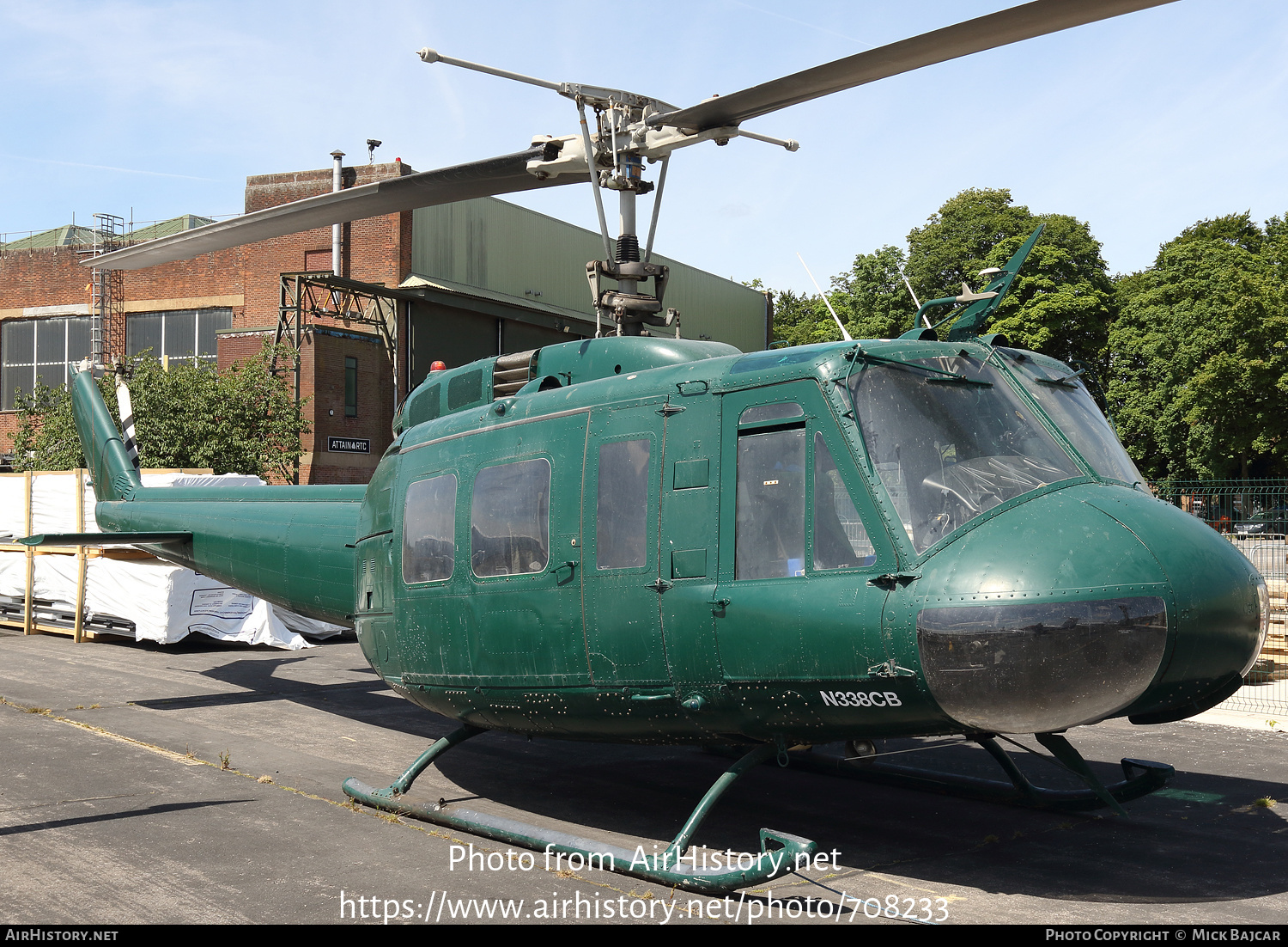 Aircraft Photo of N338CB | Bell UH-1H Iroquois | AirHistory.net #708233