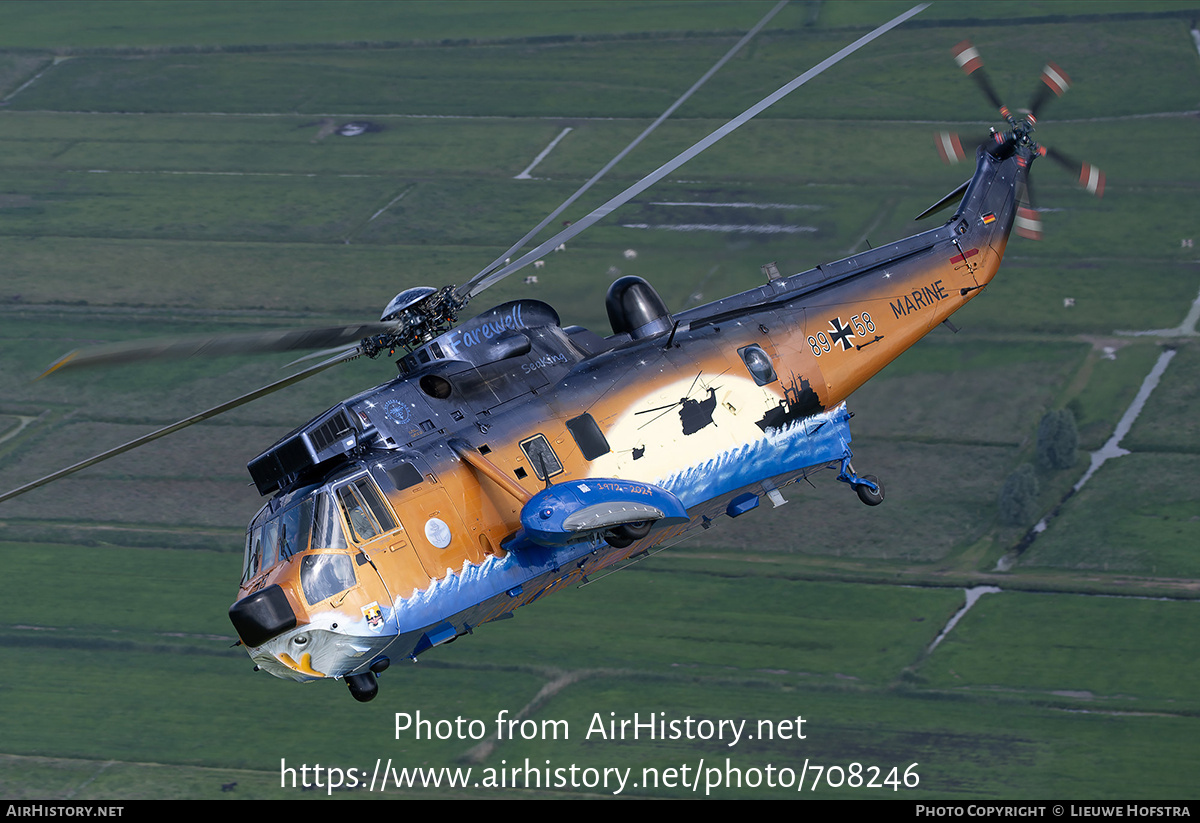 Aircraft Photo of 8958 | Westland WS-61 Sea King Mk41 | Germany - Navy | AirHistory.net #708246