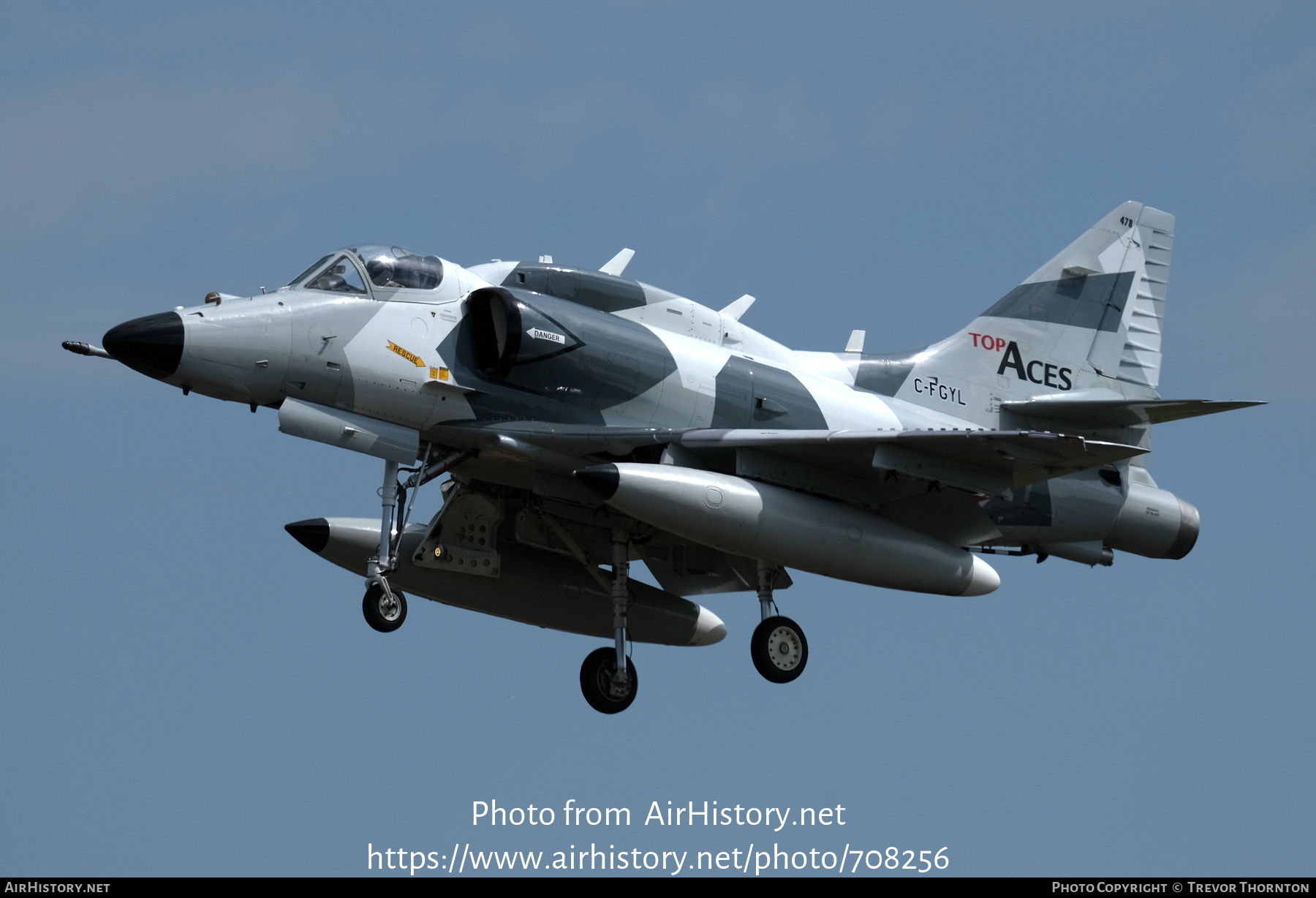 Aircraft Photo of C-FGYL | McDonnell Douglas A-4N Skyhawk II | Top Aces | AirHistory.net #708256