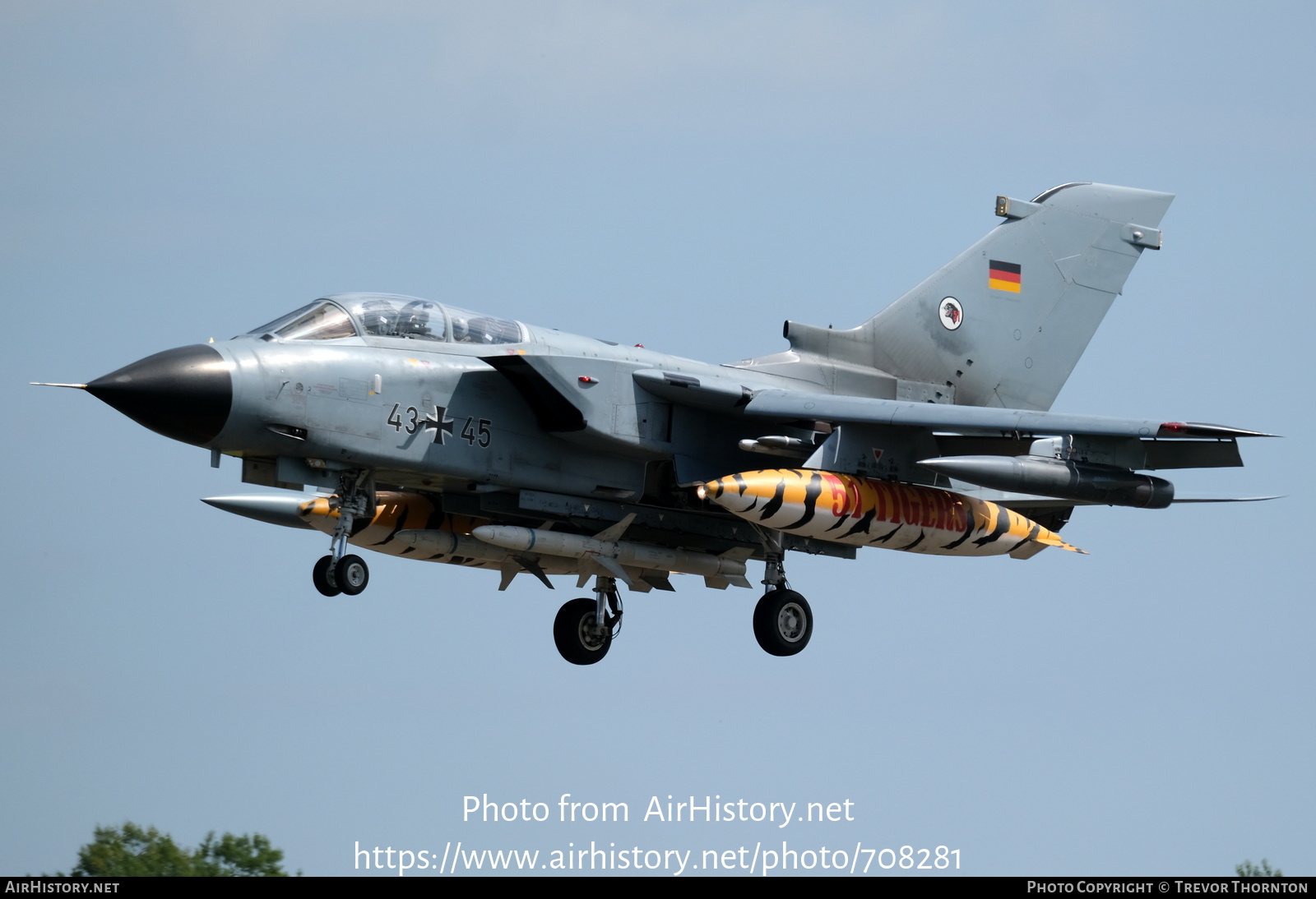 Aircraft Photo of 4345 | Panavia Tornado IDS(T) | Germany - Air Force | AirHistory.net #708281