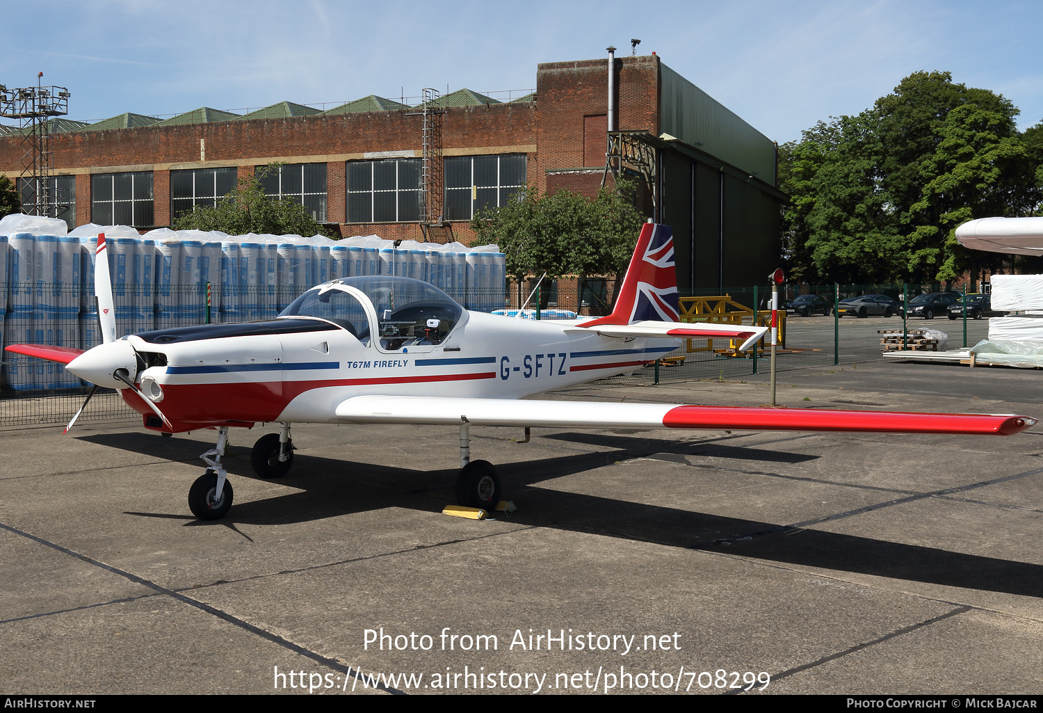 Aircraft Photo of G-SFTZ | Slingsby T-67M Firefly | AirHistory.net #708299