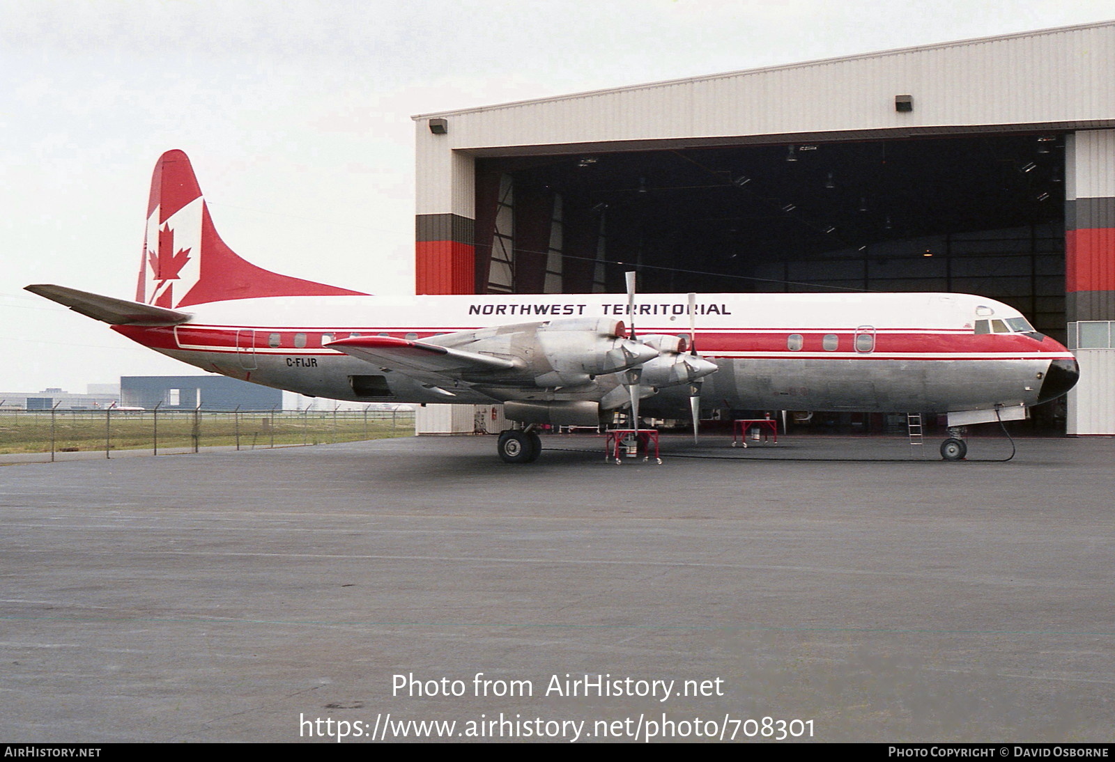 Aircraft Photo of C-FIJR | Lockheed L-188A(F) Electra | Northwest Territorial Airways | AirHistory.net #708301