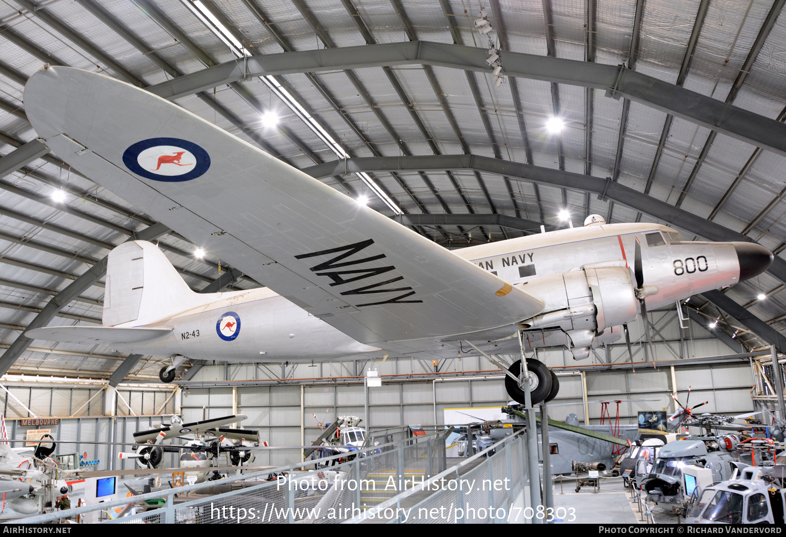 Aircraft Photo of N2-43 | Douglas C-47A Dakota | Australia - Navy | AirHistory.net #708303