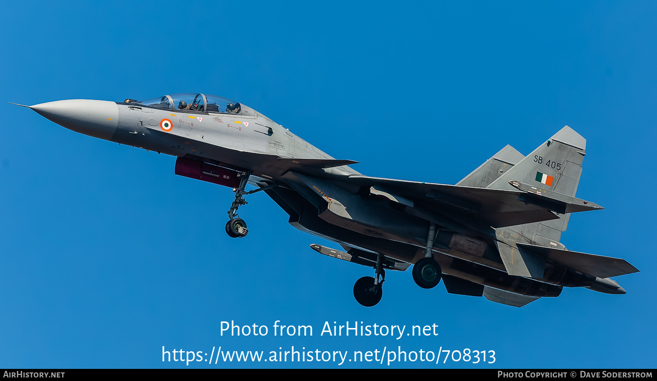 Aircraft Photo of SB405 | Sukhoi Su-30MKI-3 | India - Air Force | AirHistory.net #708313