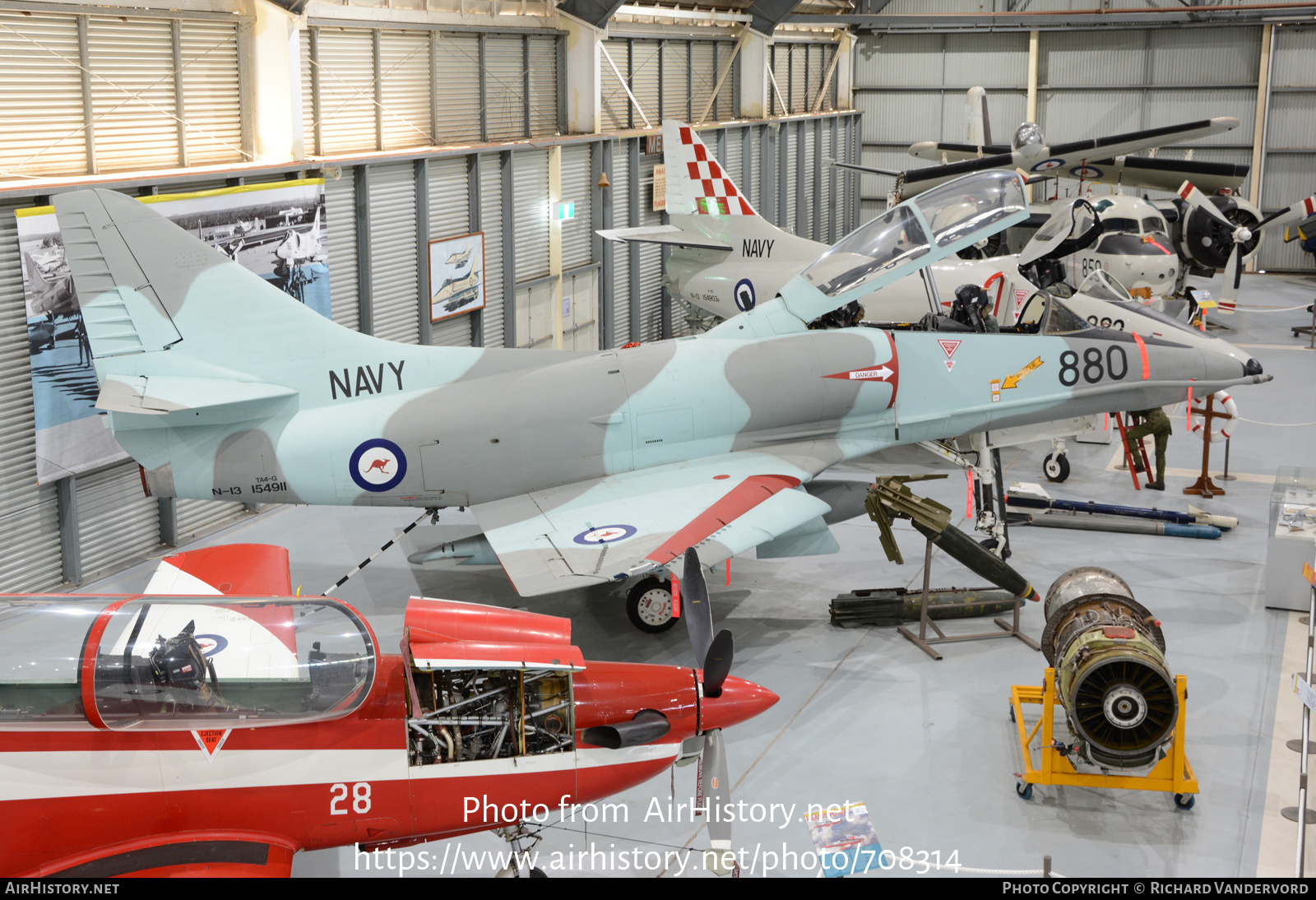 Aircraft Photo of N13-154911 | McDonnell Douglas TA-4G Skyhawk | Australia - Navy | AirHistory.net #708314