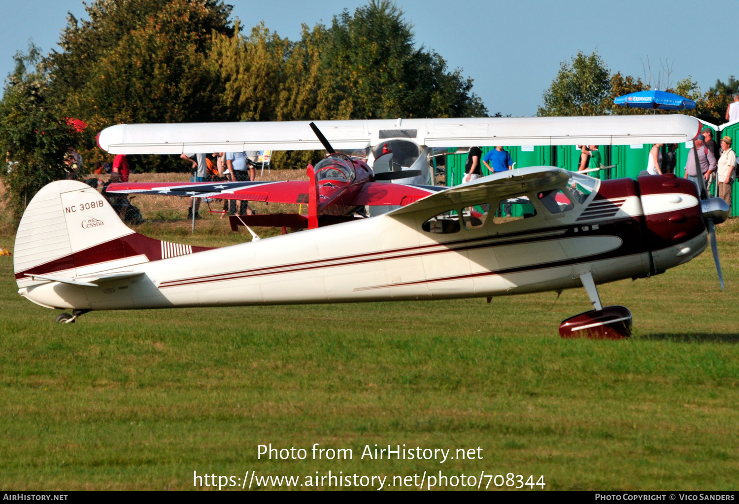 Aircraft Photo of N3081B / NC3081B | Cessna 195B | AirHistory.net #708344