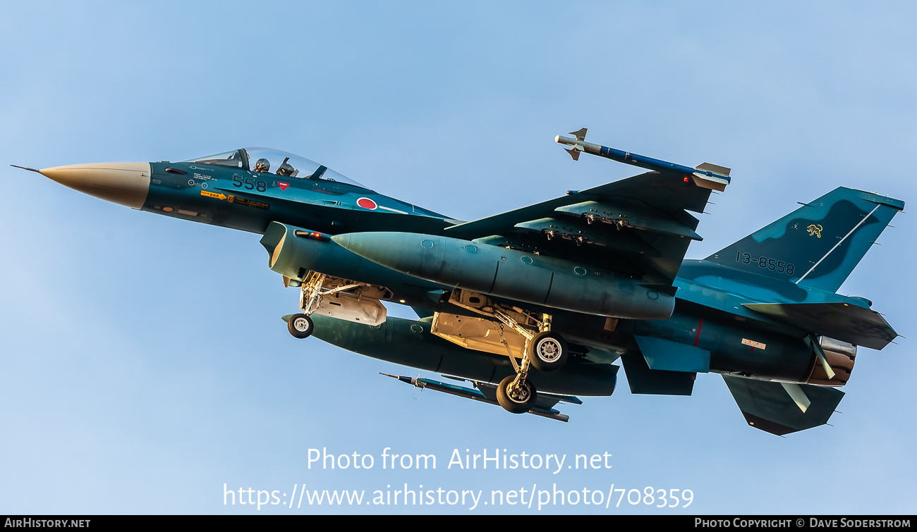 Aircraft Photo of 13-8558 | Mitsubishi F-2A | Japan - Air Force | AirHistory.net #708359