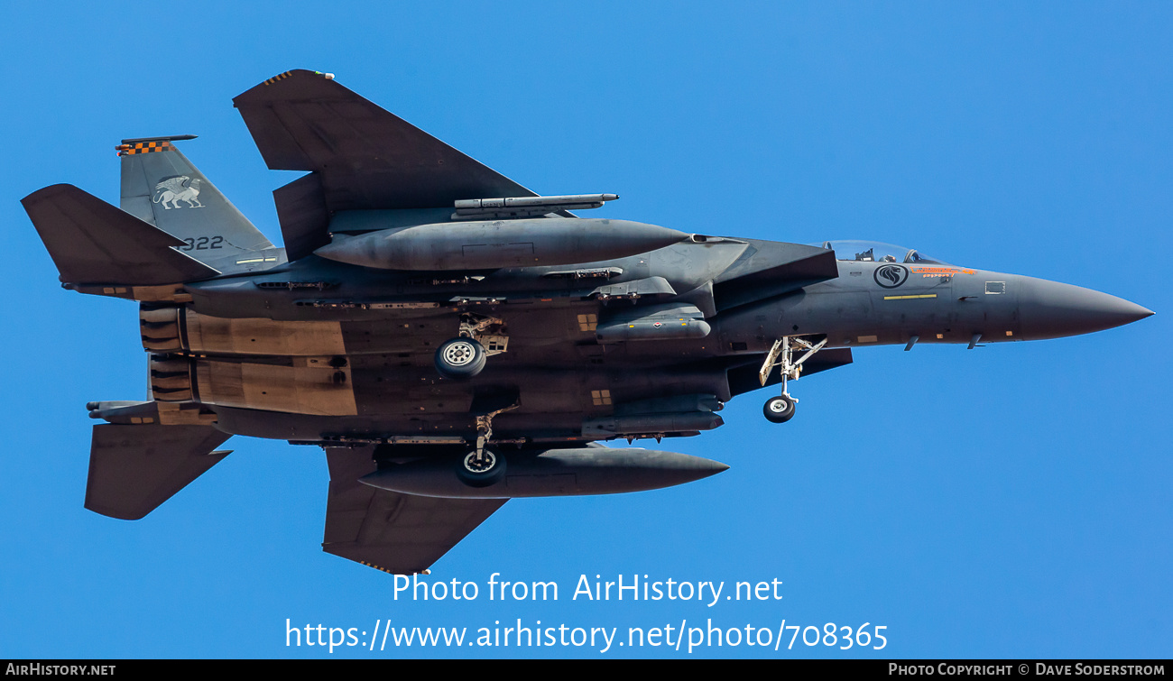 Aircraft Photo of 8322 | Boeing F-15SG Strike Eagle | Singapore - Air Force | AirHistory.net #708365