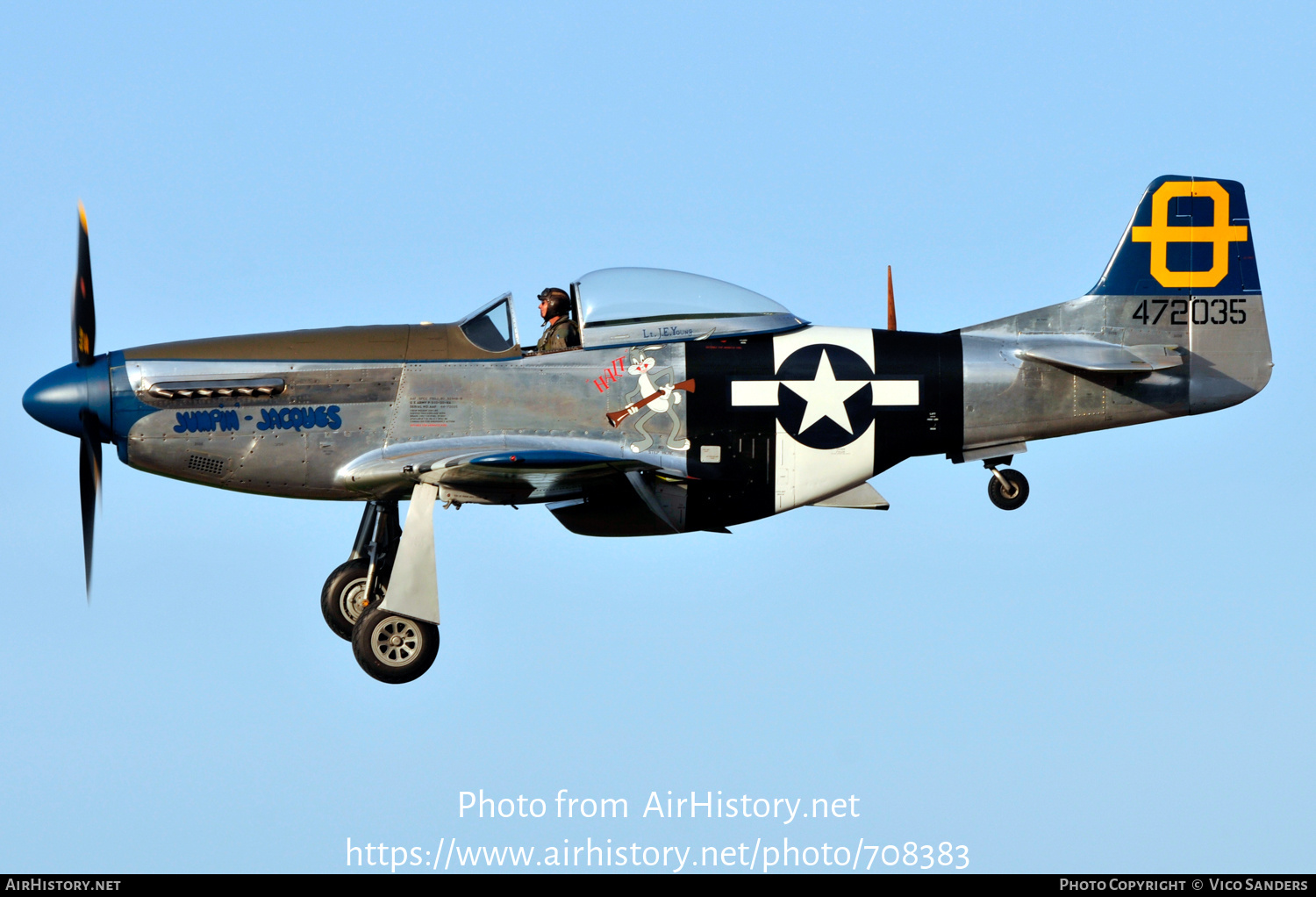 Aircraft Photo of G-SIJJ / 472035 | North American P-51D Mustang | USA - Air Force | AirHistory.net #708383