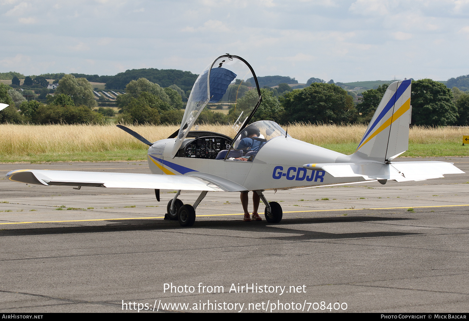 Aircraft Photo of G-CDJR | Cosmik EV-97 TeamEurostar UK | AirHistory.net #708400