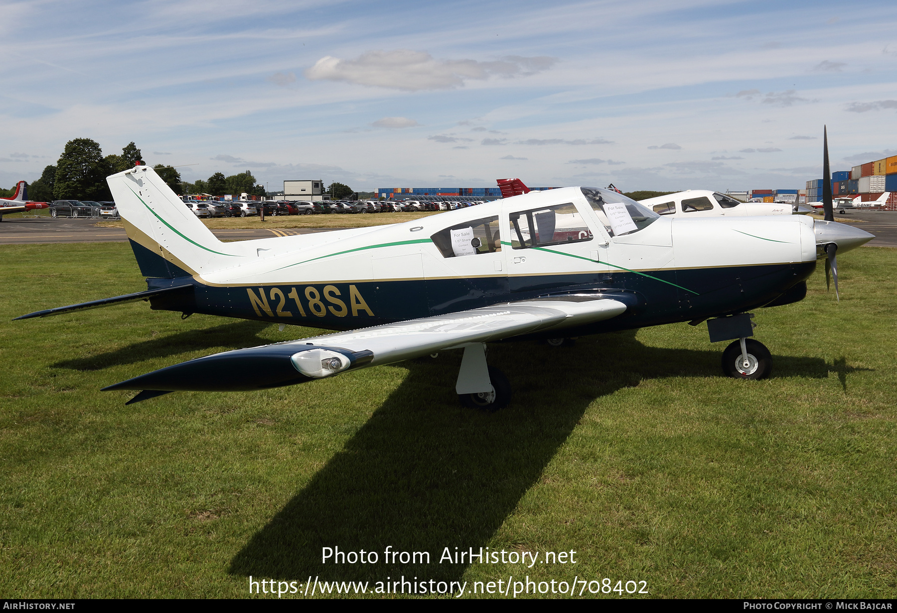 Aircraft Photo of N218SA | Piper PA-24-250 Comanche | AirHistory.net #708402