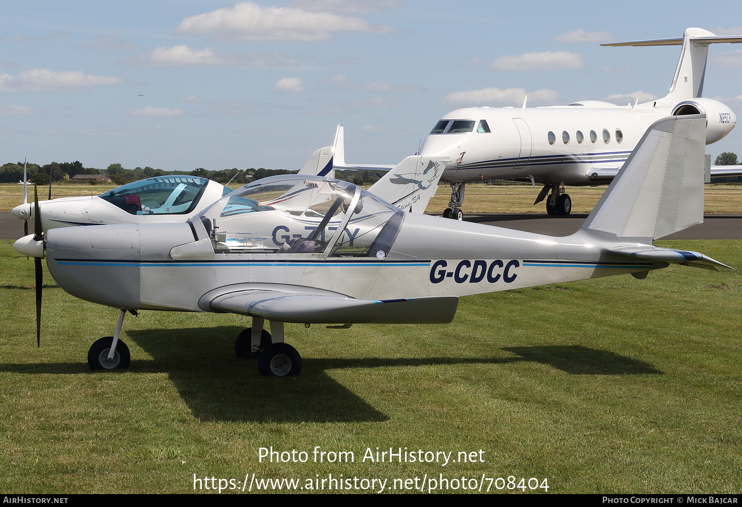 Aircraft Photo of G-CDCC | Evektor-Aerotechnik EV-97A Eurostar | AirHistory.net #708404