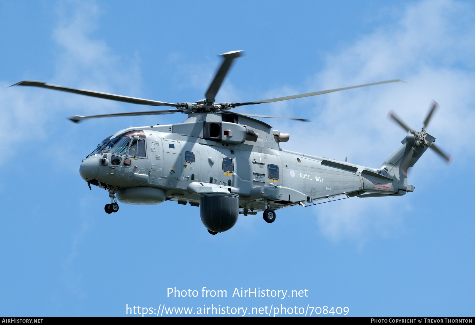 Aircraft Photo of ZH831 | EHI EH101-111 Merlin HM2 | UK - Navy | AirHistory.net #708409