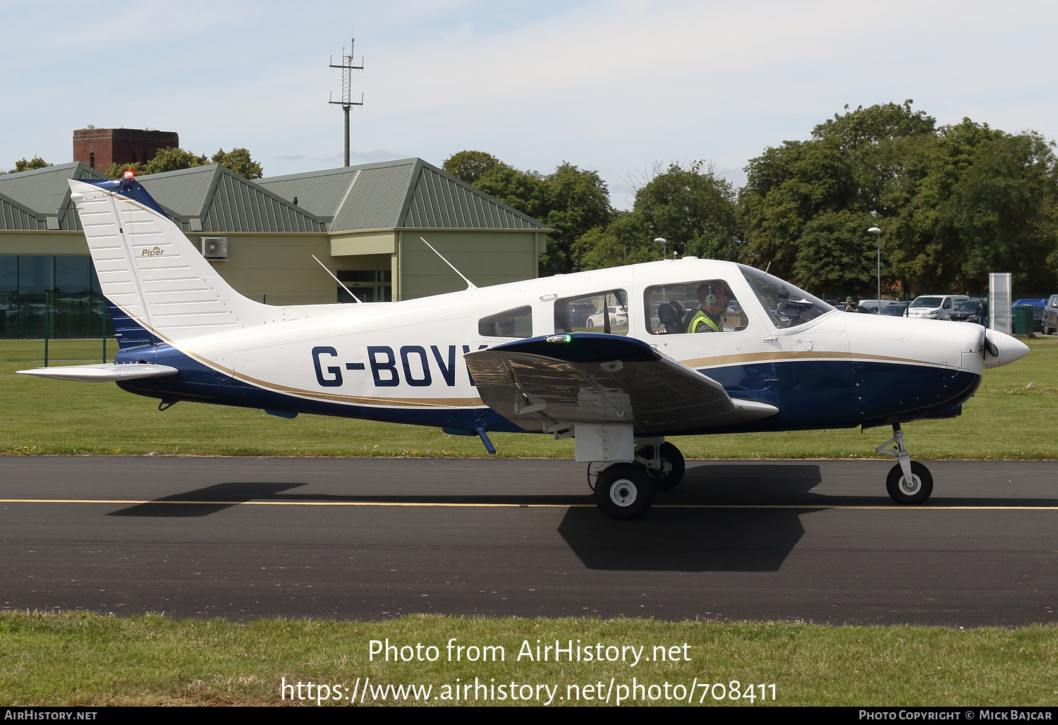 Aircraft Photo of G-BOVK | Piper PA-28-161 Warrior II | AirHistory.net #708411