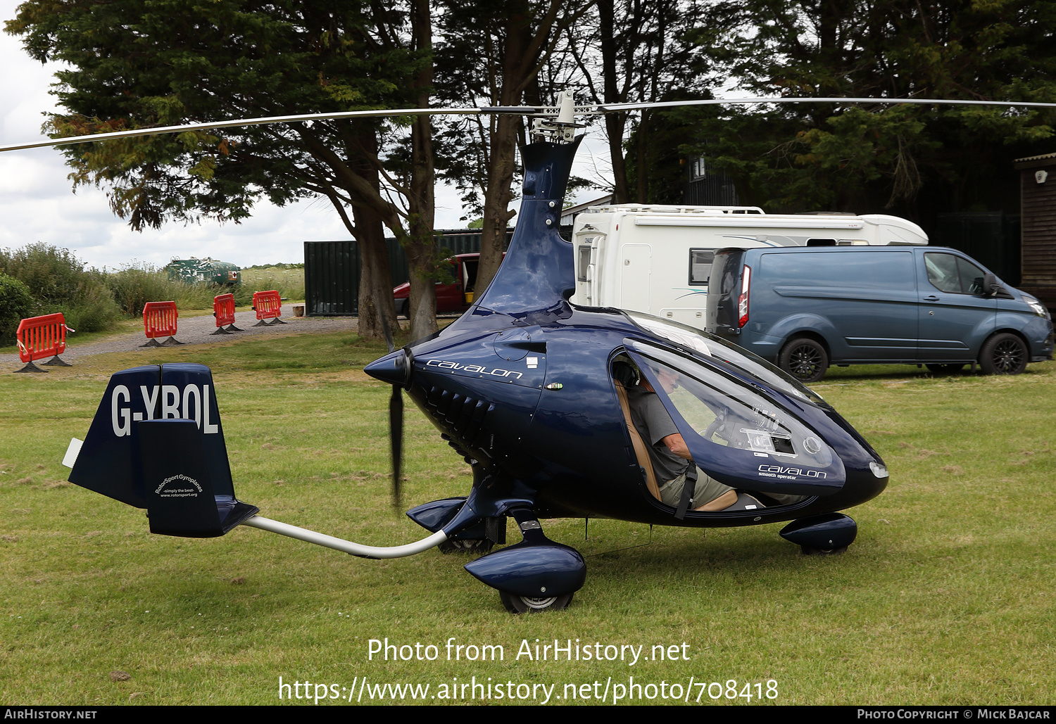 Aircraft Photo of G-YROL | RotorSport UK Cavalon | AirHistory.net #708418