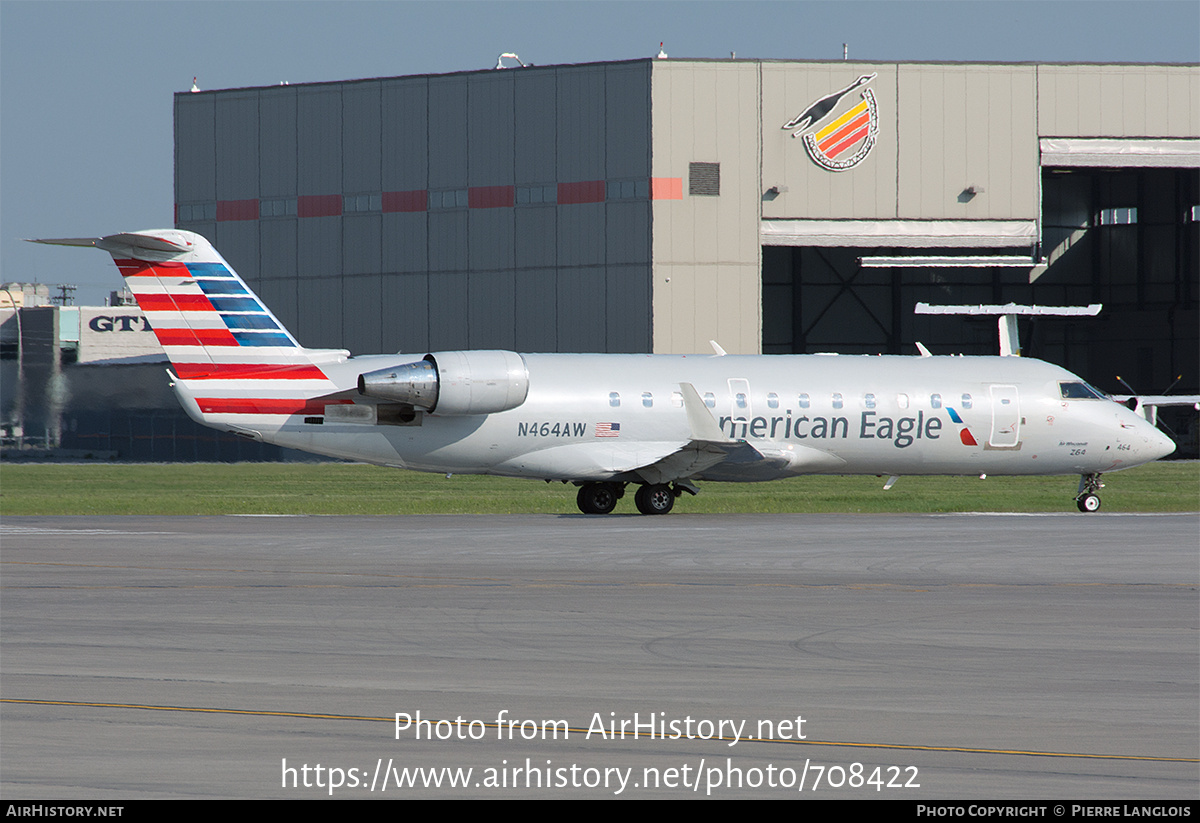 Aircraft Photo of N464AW | Bombardier CRJ-200LR (CL-600-2B19) | American Eagle | AirHistory.net #708422