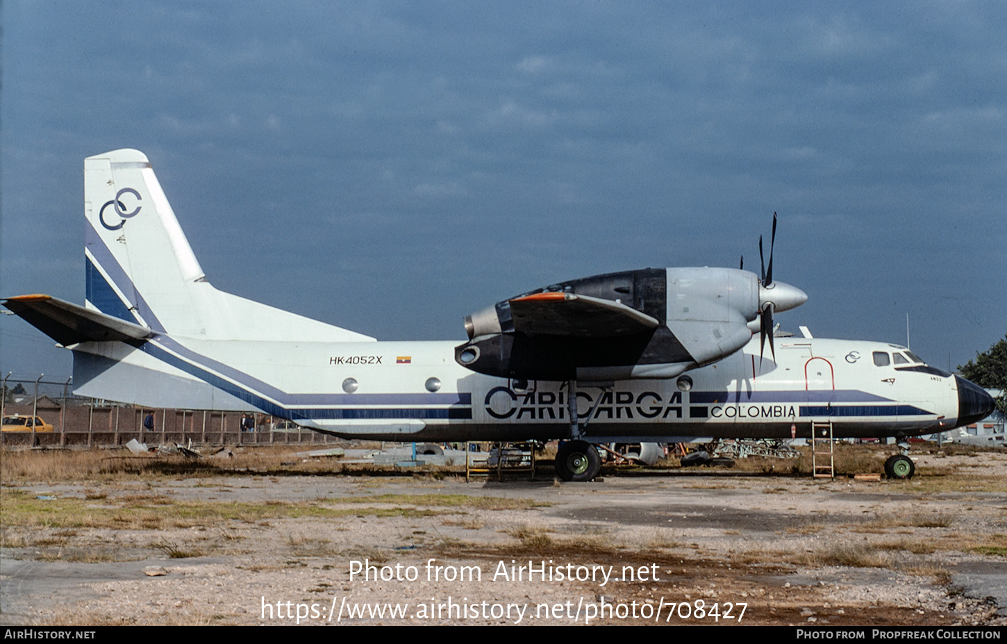 Aircraft Photo of HK-4052X | Antonov An-32A | CaríCarga | AirHistory.net #708427