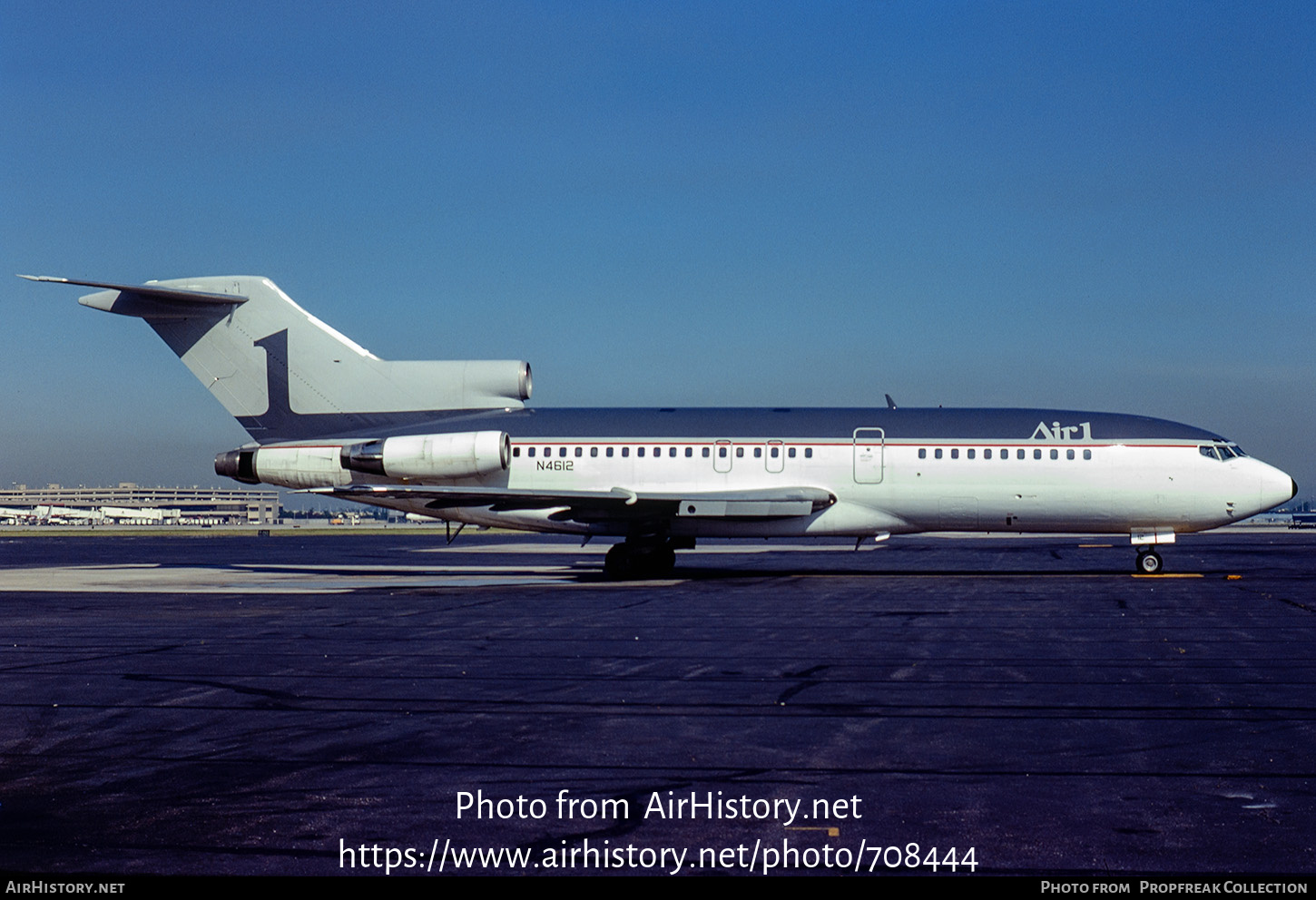 Aircraft Photo of N4612 | Boeing 727-35 | Air 1 | AirHistory.net #708444