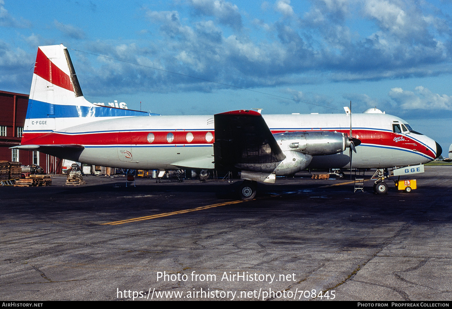 Aircraft Photo of C-FGGE | Hawker Siddeley HS-748 Srs2A/226 | Northland Air Manitoba | AirHistory.net #708445