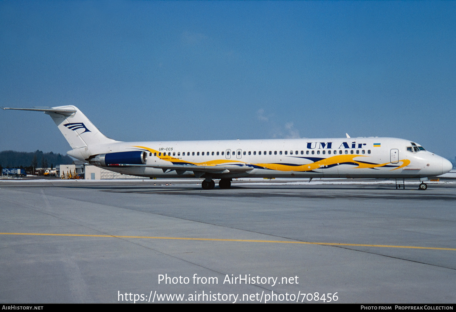 Aircraft Photo of UR-CCS | McDonnell Douglas DC-9-51 | UM Air - Ukrainian-Mediterranean Airlines | AirHistory.net #708456