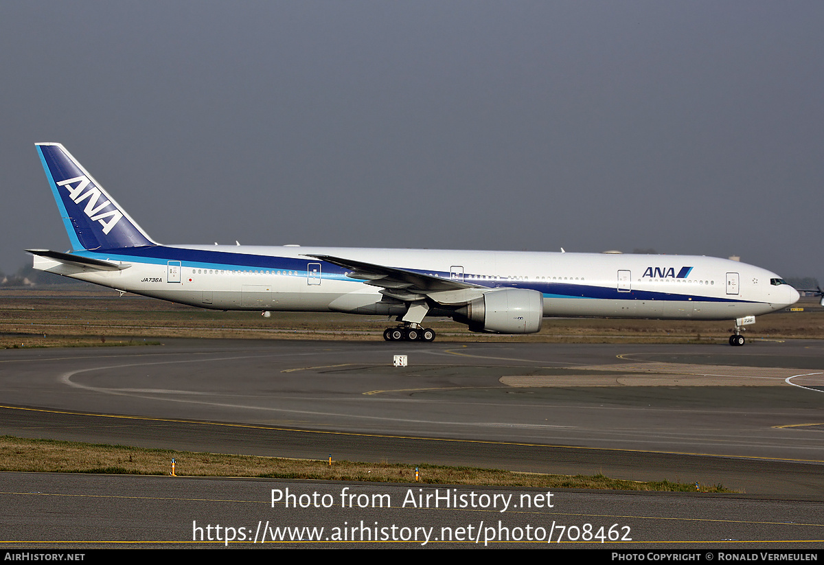 Aircraft Photo of JA736A | Boeing 777-381/ER | All Nippon Airways - ANA | AirHistory.net #708462