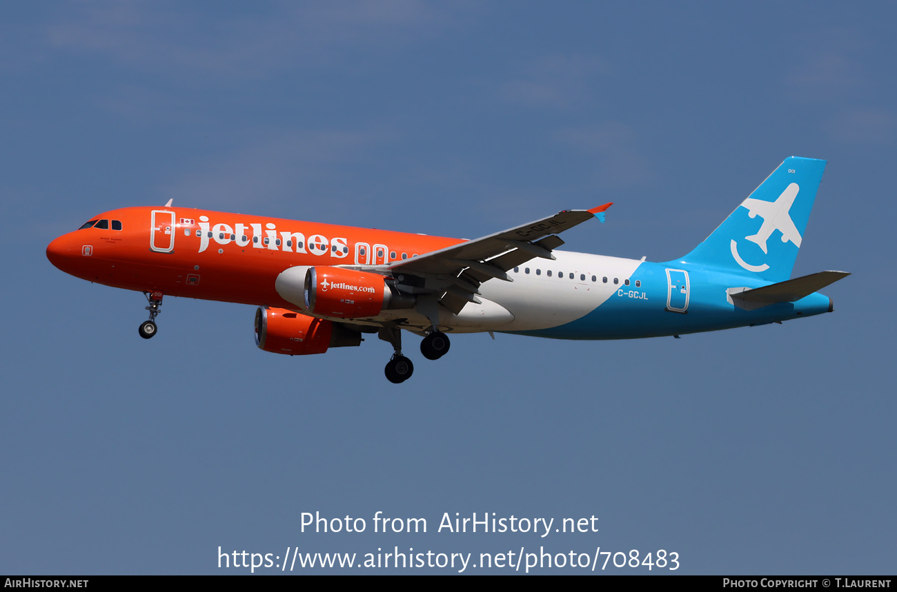 Aircraft Photo of C-GCJL | Airbus A320-214 | Jetlines | AirHistory.net #708483