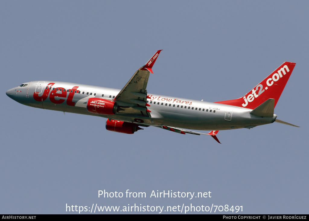 Aircraft Photo of G-JZBJ | Boeing 737-800 | Jet2 | AirHistory.net #708491