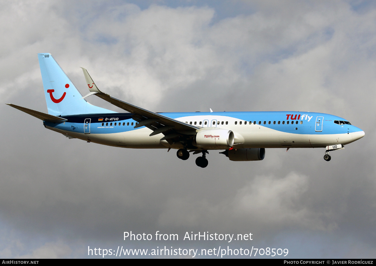 Aircraft Photo of D-ATUO | Boeing 737-8K5 | TUIfly | AirHistory.net #708509