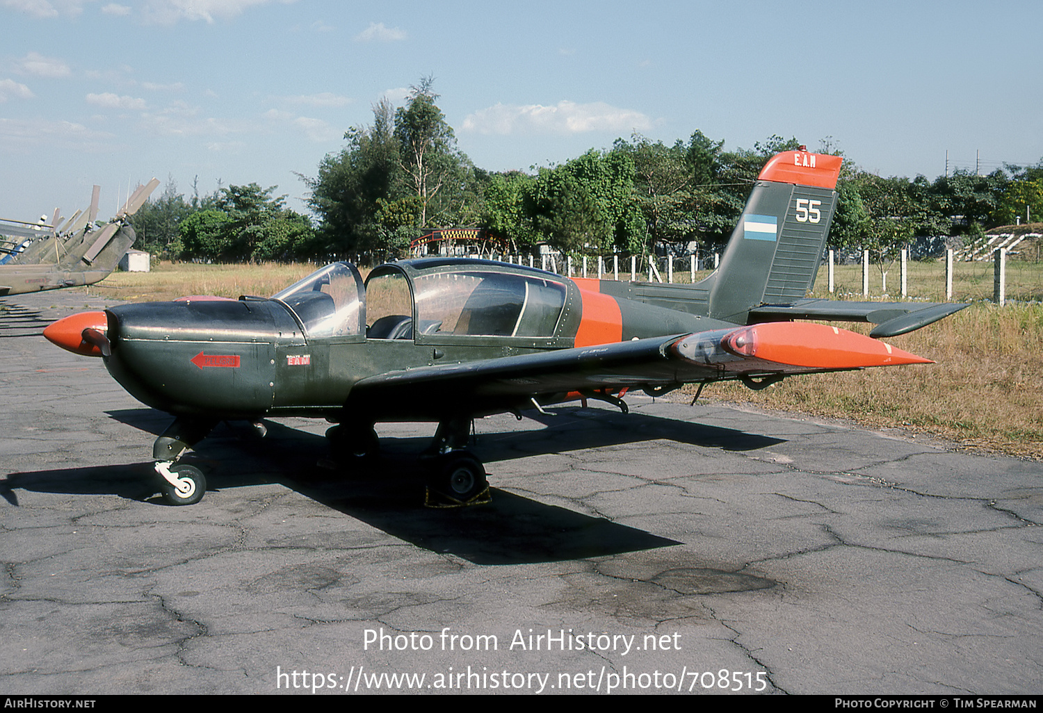 Aircraft Photo of 55 | Morane-Saulnier MS-893-235GTA | El Salvador - Air Force | AirHistory.net #708515