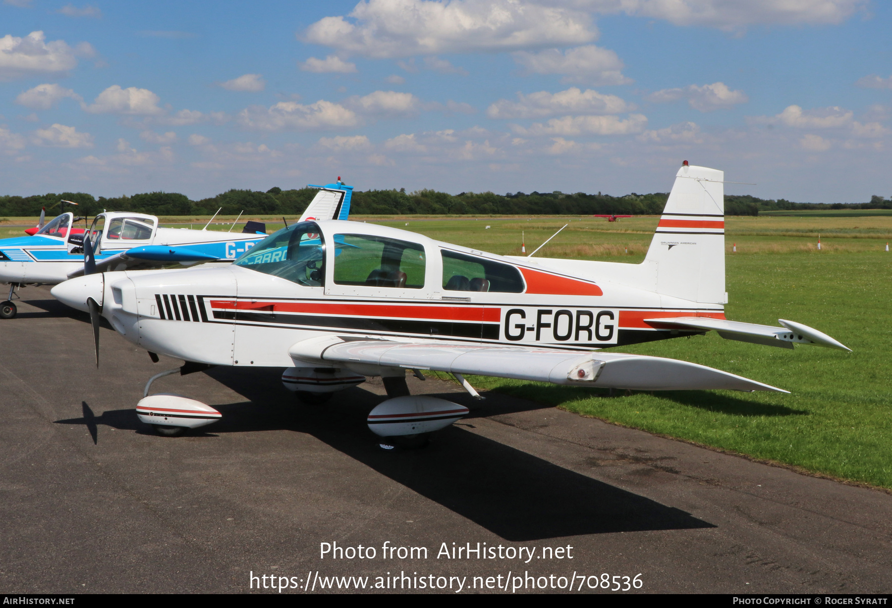 Aircraft Photo of G-FORG | American AA-5B Tiger | AirHistory.net #708536