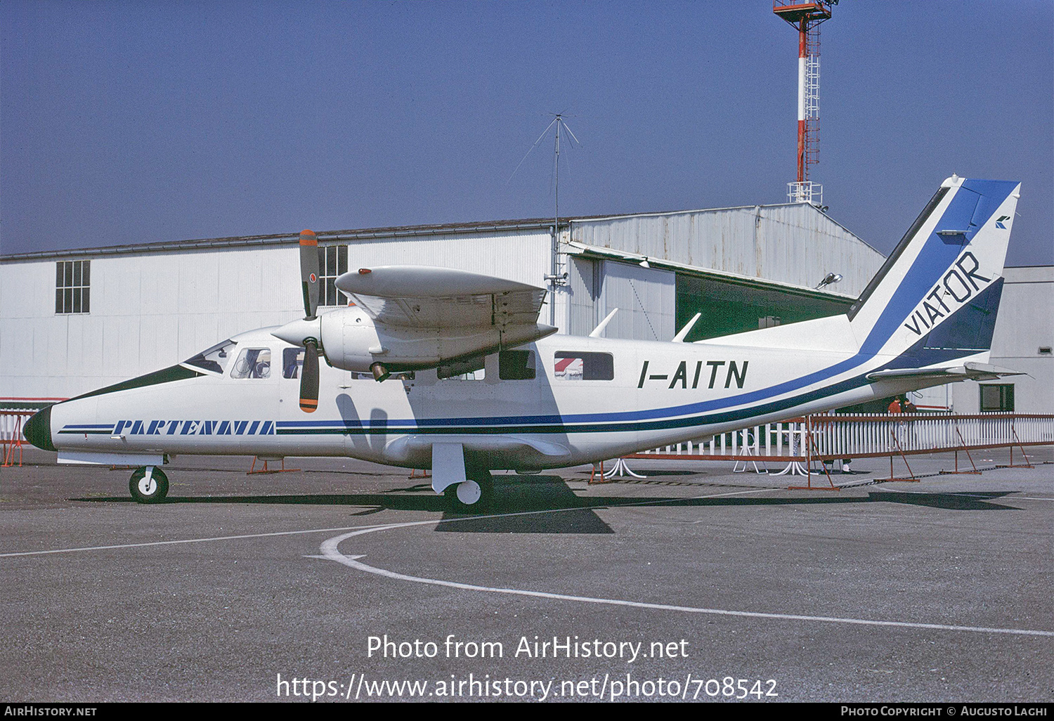 Aircraft Photo of I-AITN | Partenavia AP-68TP-600 Viator | Partenavia | AirHistory.net #708542