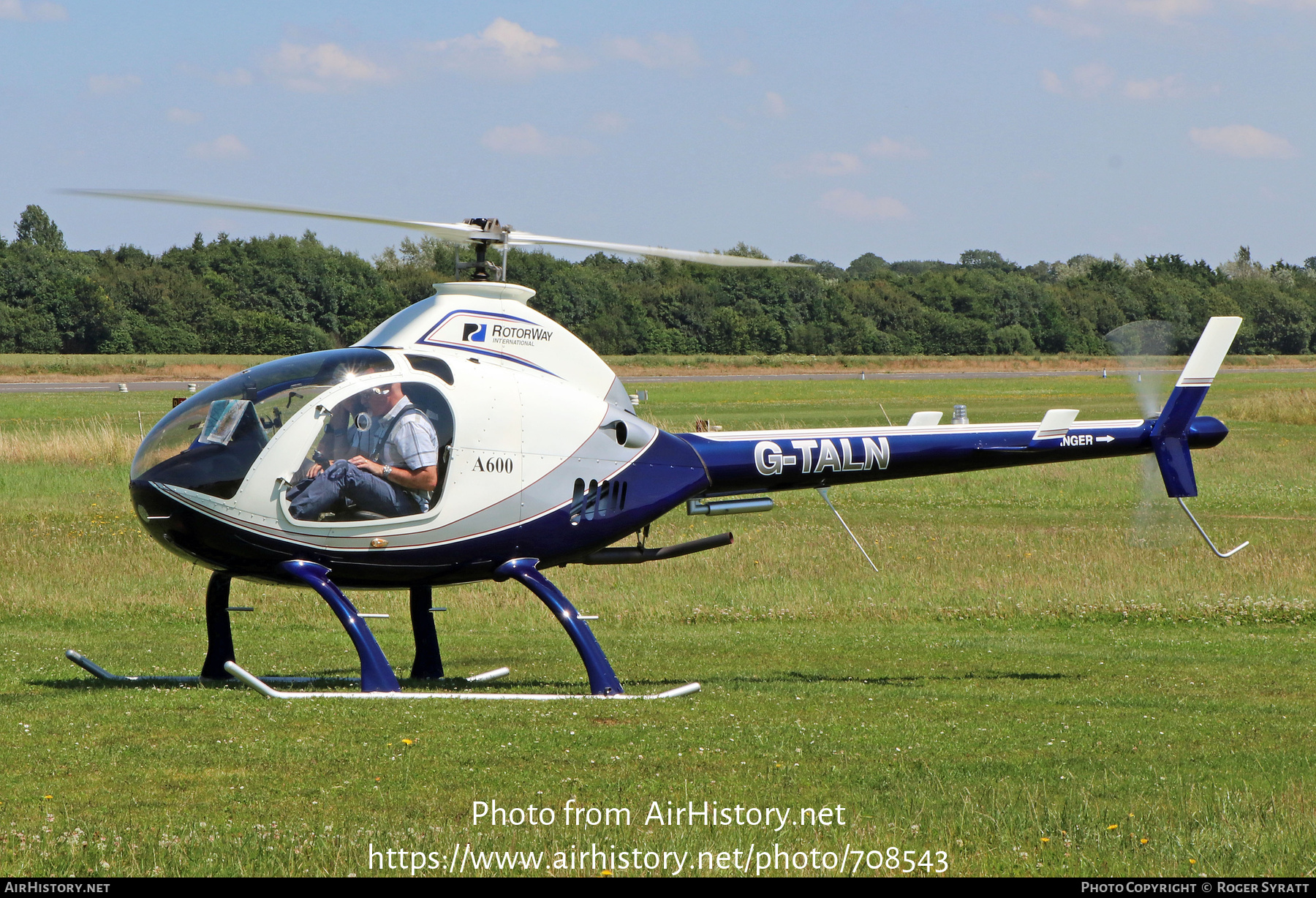 Aircraft Photo of G-TALN | RotorWay A600 Talon | AirHistory.net #708543