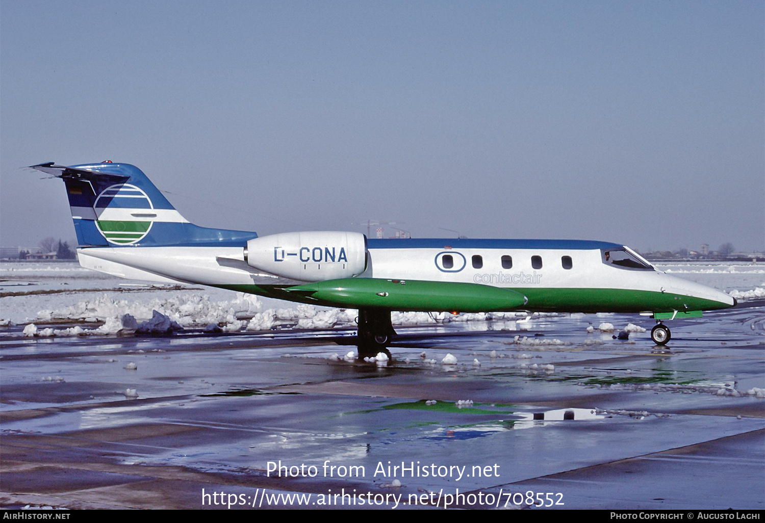 Aircraft Photo of D-CONA | Gates Learjet 35A | Contactair Flugdienst | AirHistory.net #708552