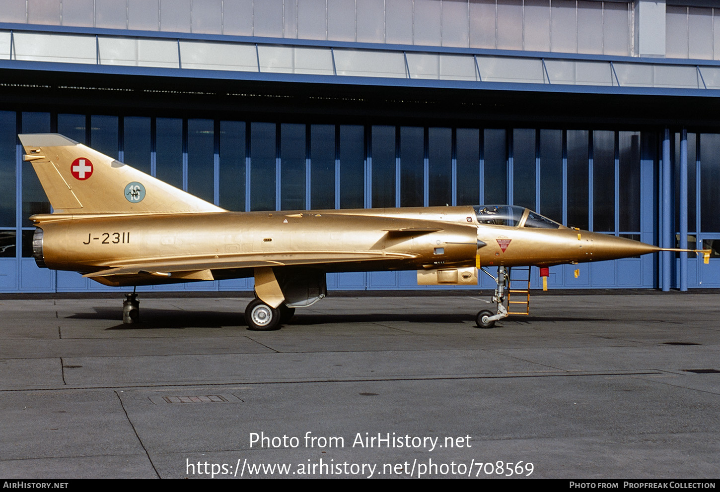 Aircraft Photo of J-2311 | Dassault Mirage IIIS | Switzerland - Air Force | AirHistory.net #708569