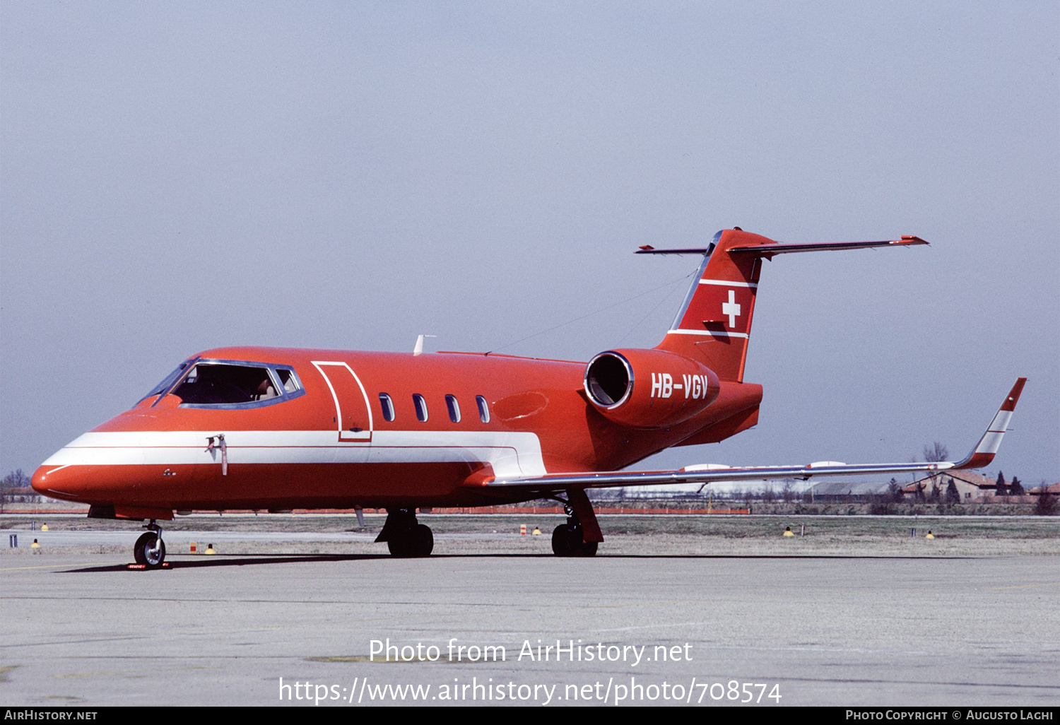 Aircraft Photo of HB-VGV | Gates Learjet 55 | AirHistory.net #708574