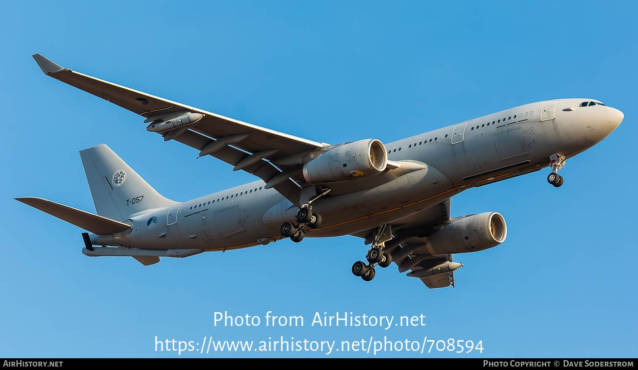 Aircraft Photo of T-057 | Airbus A330-243MRTT | Netherlands - Air Force | AirHistory.net #708594