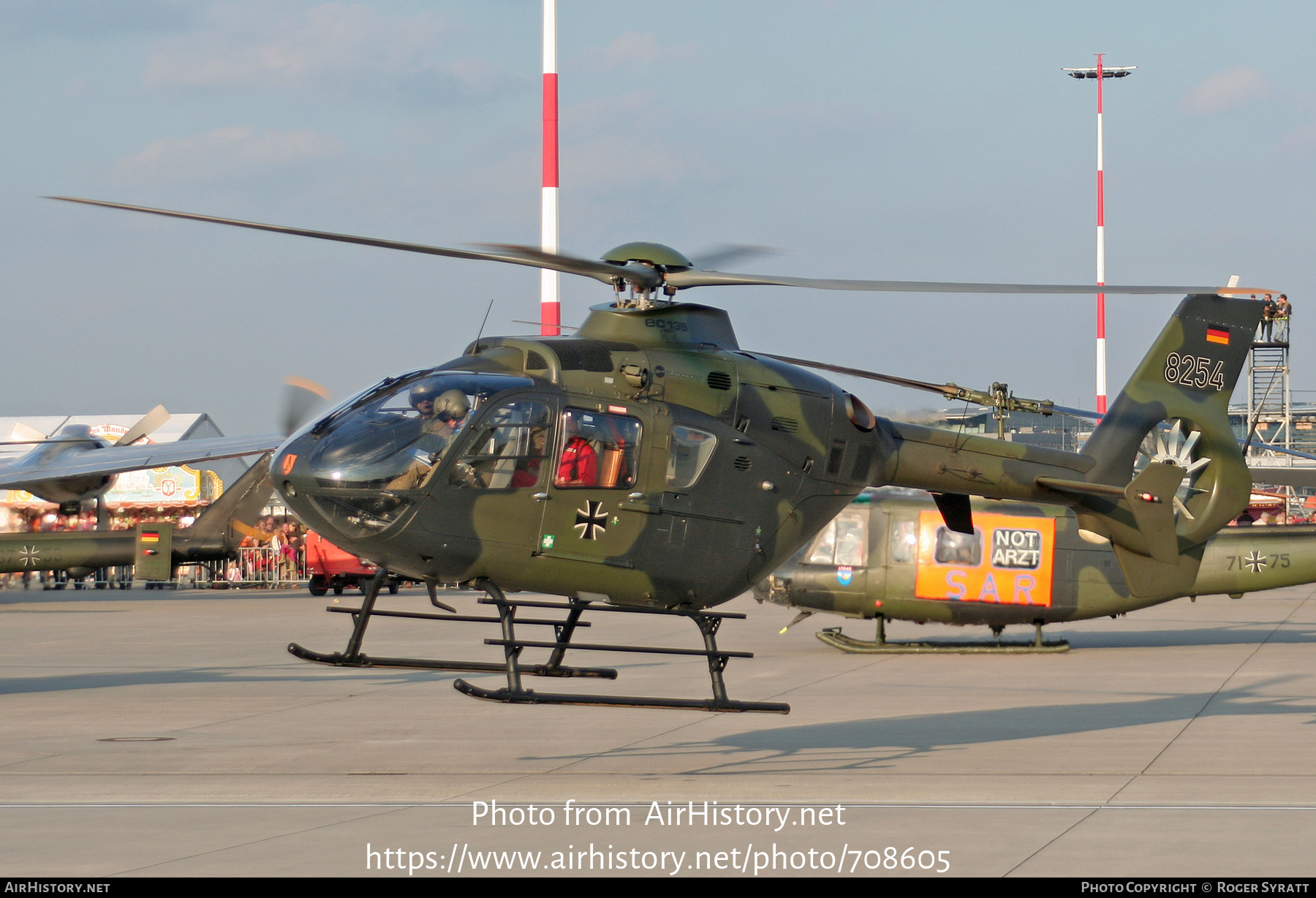 Aircraft Photo of 8254 | Airbus Helicopters EC-135T-1 | Germany - Army | AirHistory.net #708605