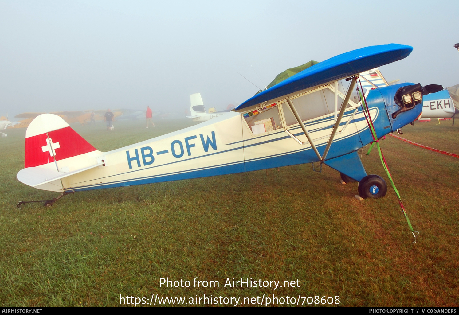 Aircraft Photo of HB-OFW | Piper J-3C-90 Cub | AirHistory.net #708608