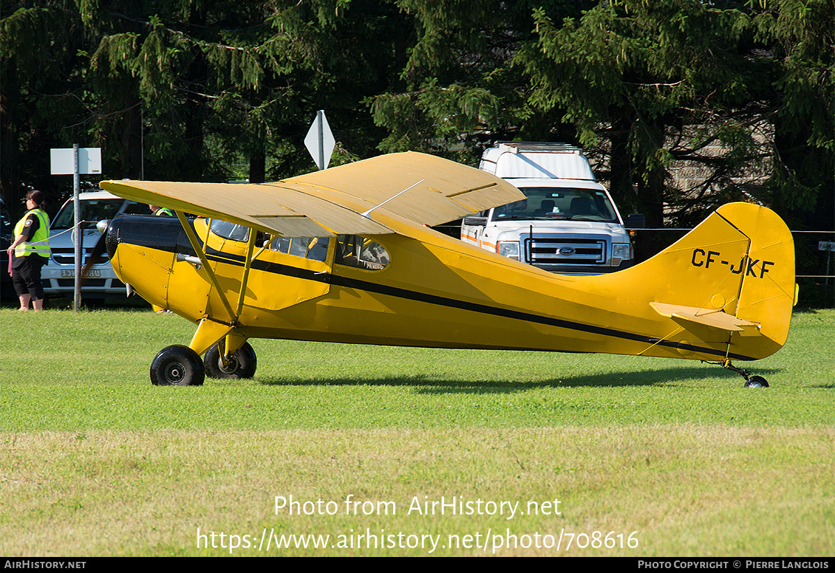 Aircraft Photo of CF-JKF | Aeronca 11CC Super Chief | AirHistory.net #708616