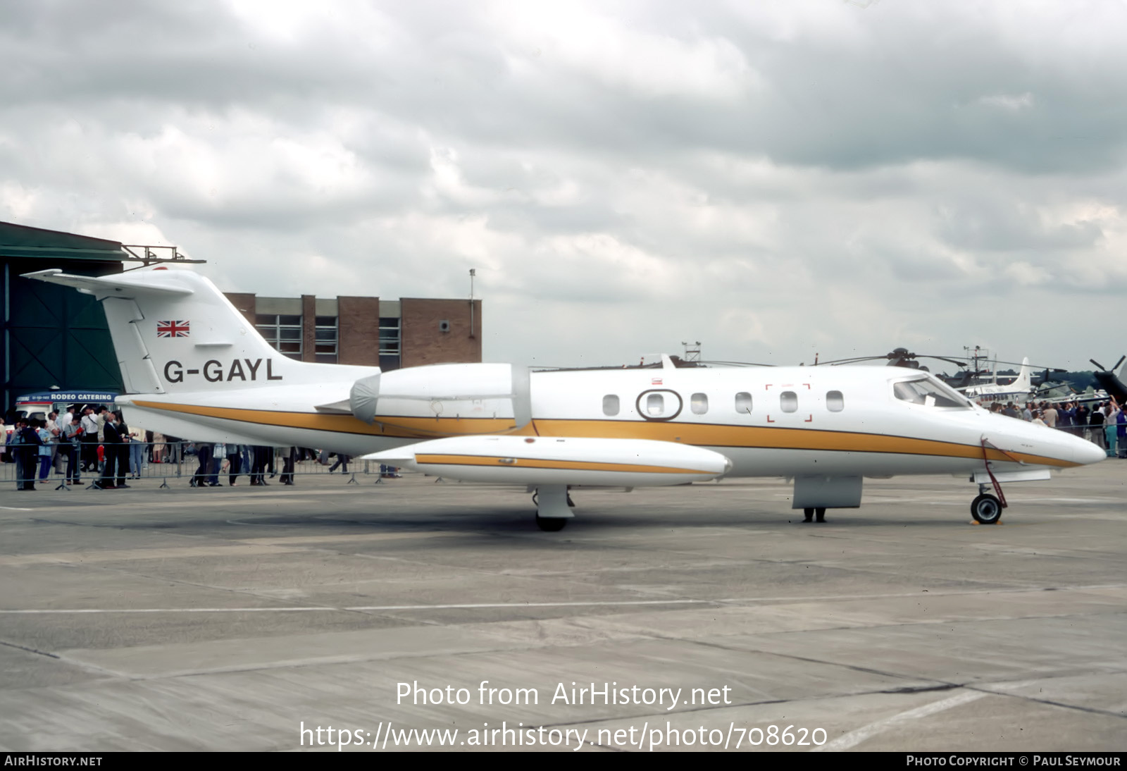 Aircraft Photo of G-GAYL | Gates Learjet 35A | AirHistory.net #708620