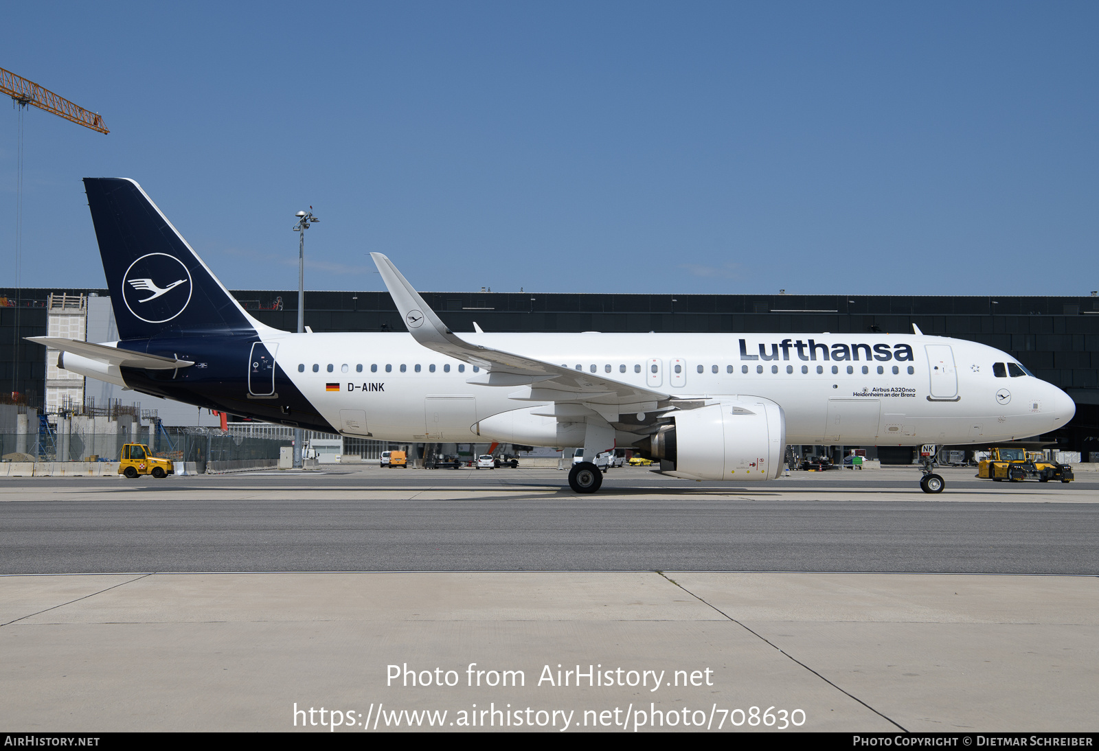 Aircraft Photo of D-AINK | Airbus A320-271N | Lufthansa | AirHistory.net #708630