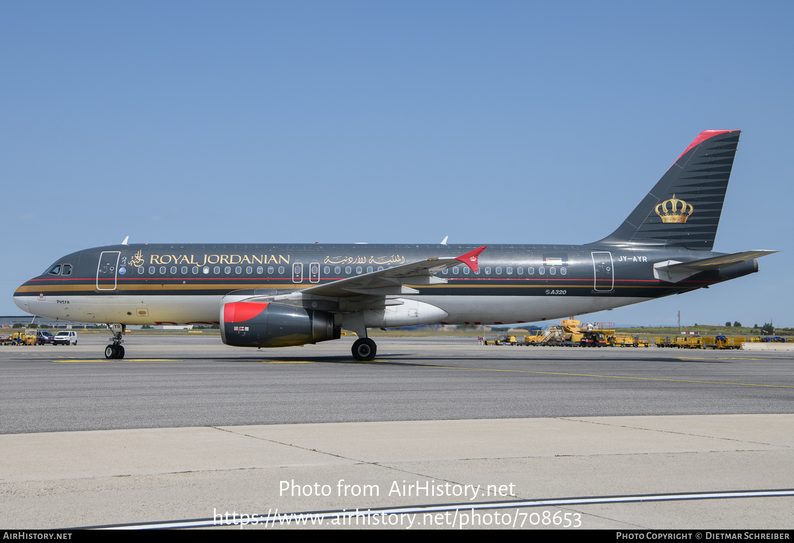 Aircraft Photo of JY-AYR | Airbus A320-232 | Royal Jordanian Airlines | AirHistory.net #708653