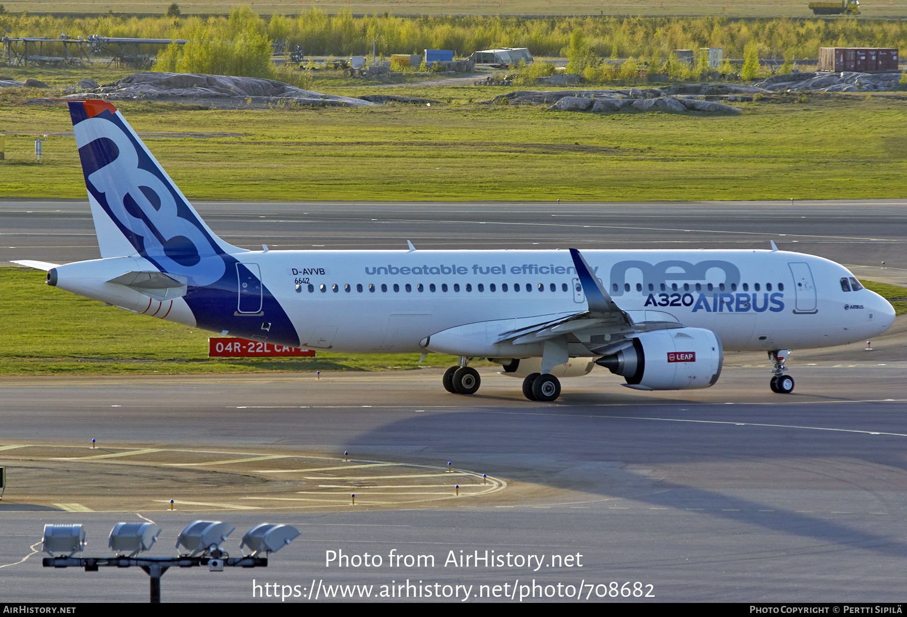 Aircraft Photo of D-AVVB | Airbus A320-251N | Airbus | AirHistory.net #708682